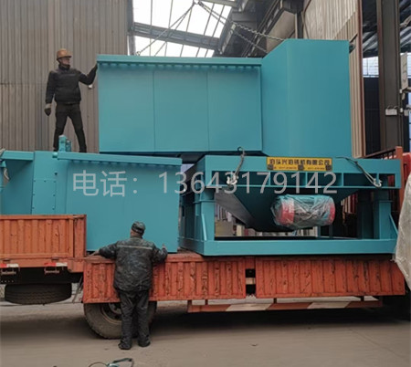 沧州树脂砂生产线设备发货实拍